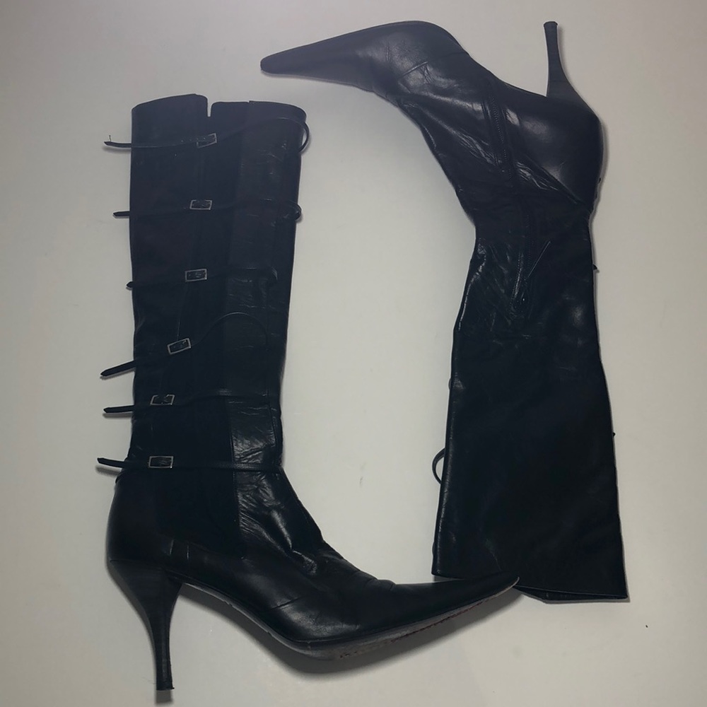 Dusica Dusica Genuine Italian Leather Boots